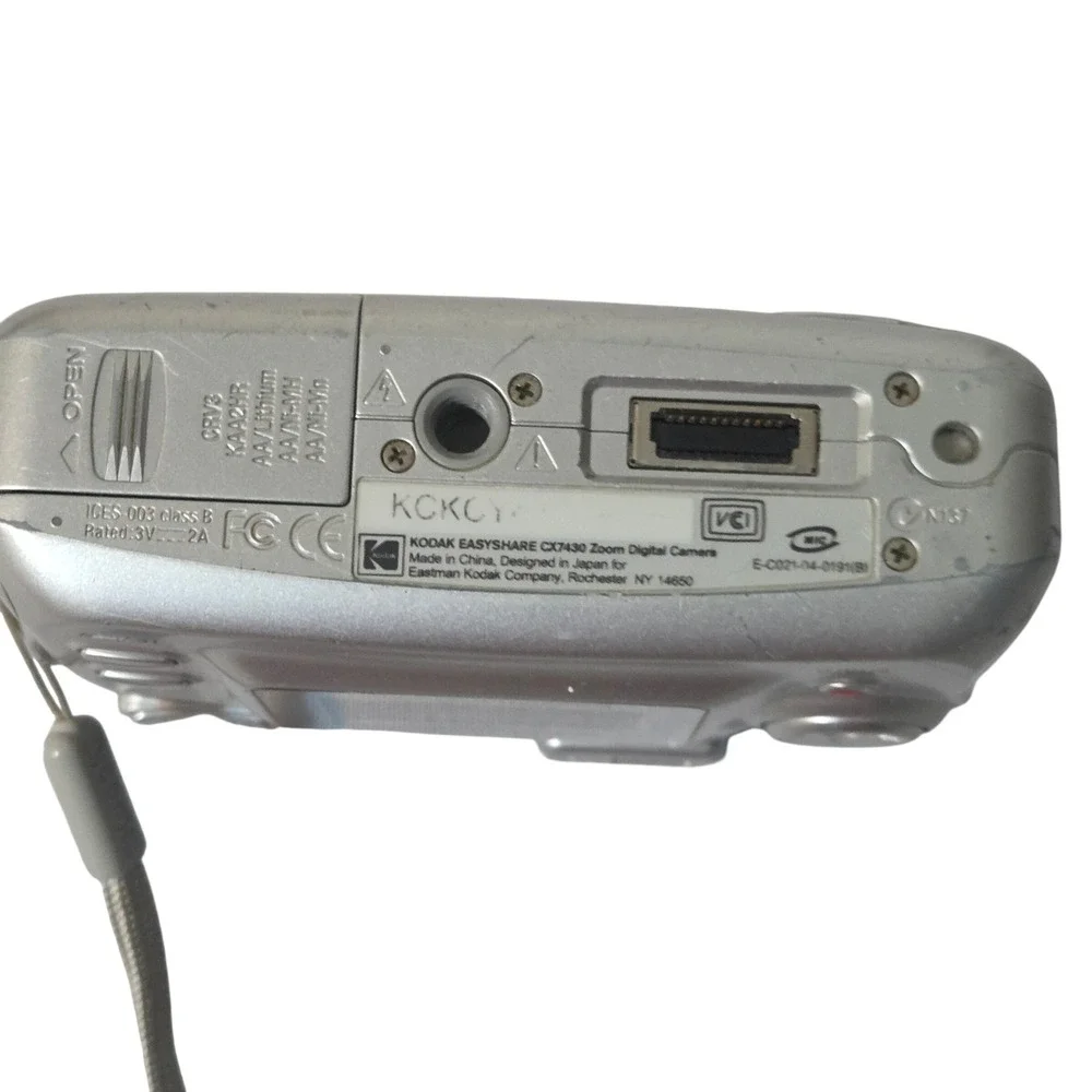 Kodak Digital Camera Unisex OS Silver EasyShare CX7430 4.0MP 3x Optical Zoom